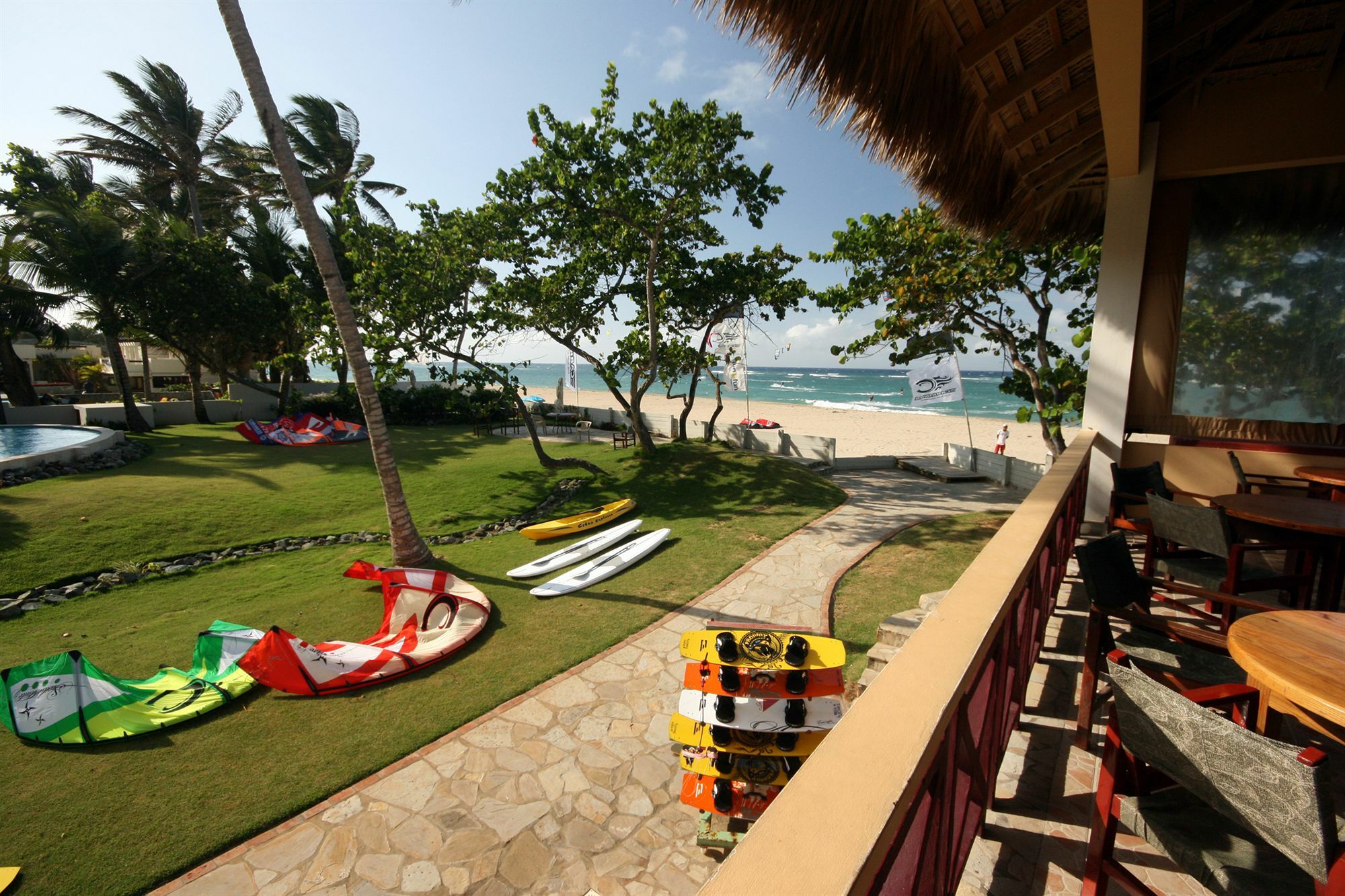 Agualina Kite Resort Cabarete Bagian luar foto